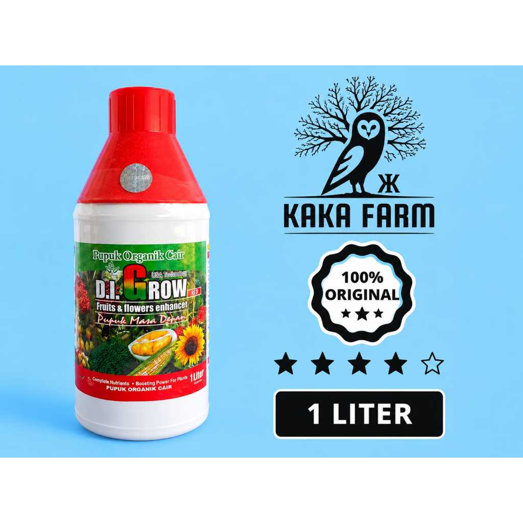 Pupuk Cair Di Grow Red Isi 1liter
