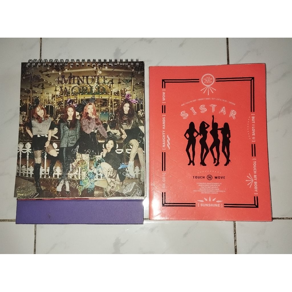 [READY STOCK] ALBUM 4MINUTE SISTAR