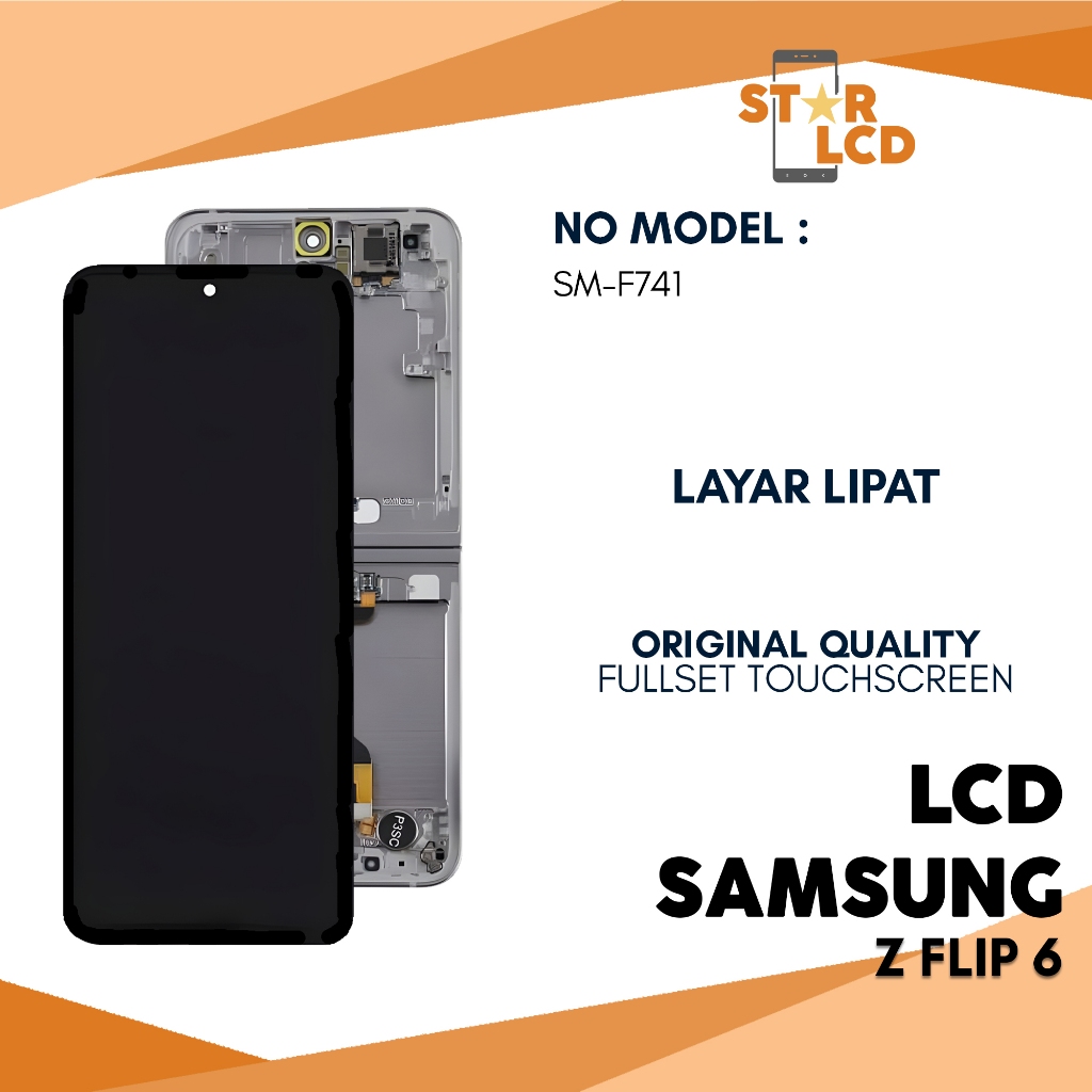 Grosir LCD Samsung Z Flip 6 - Fullset Touchscreen Original