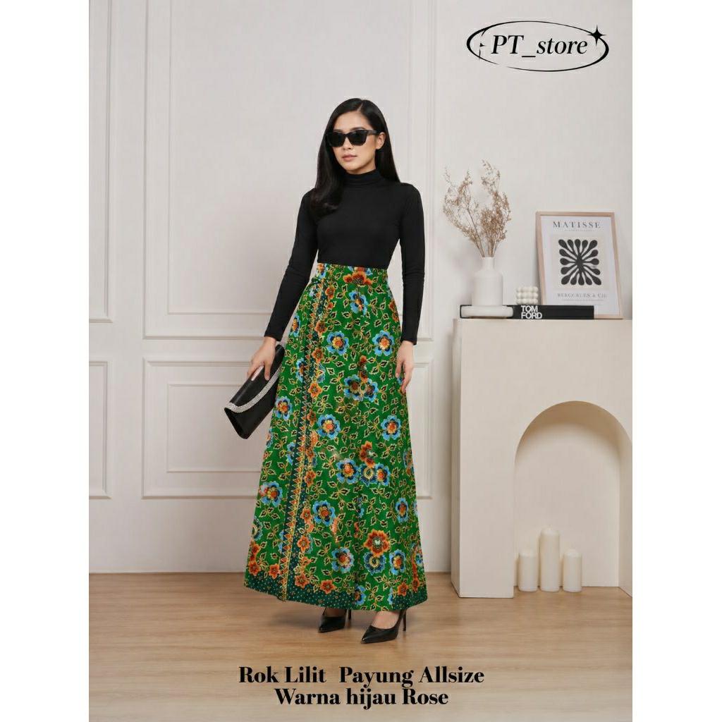 Rok Batik  Lilit  Payung - Rok Umbrella