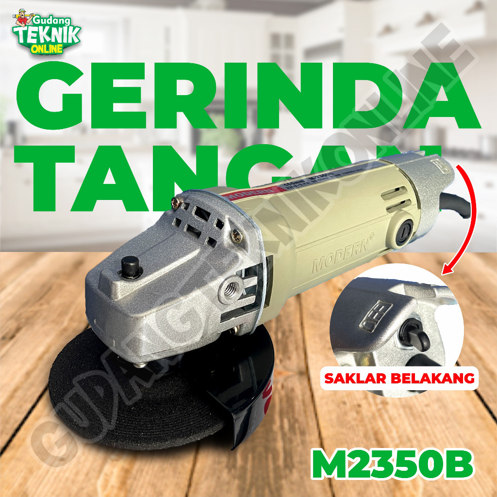 Modern M-2350B / Mesin Gerinda Tangan Modern M2350 B Gurinda Grinda Modern M 2350 B / Modern M2350B 
