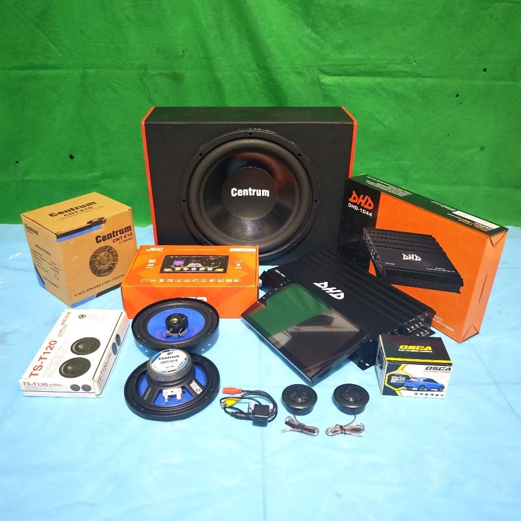 Paket audio mobil fullset