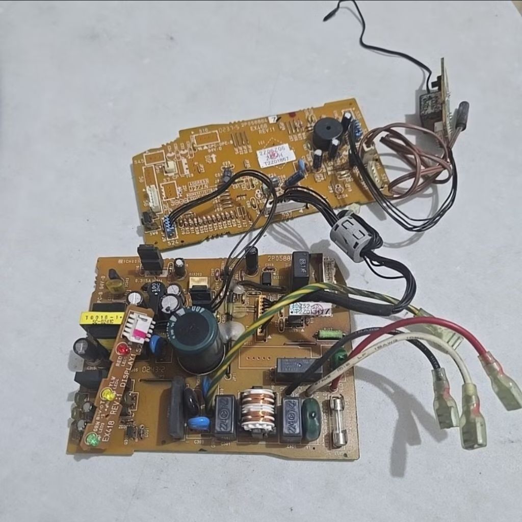 MODUL PCB AC DAIKIN 2P05888-3 SET SENSOR ORIGINAL