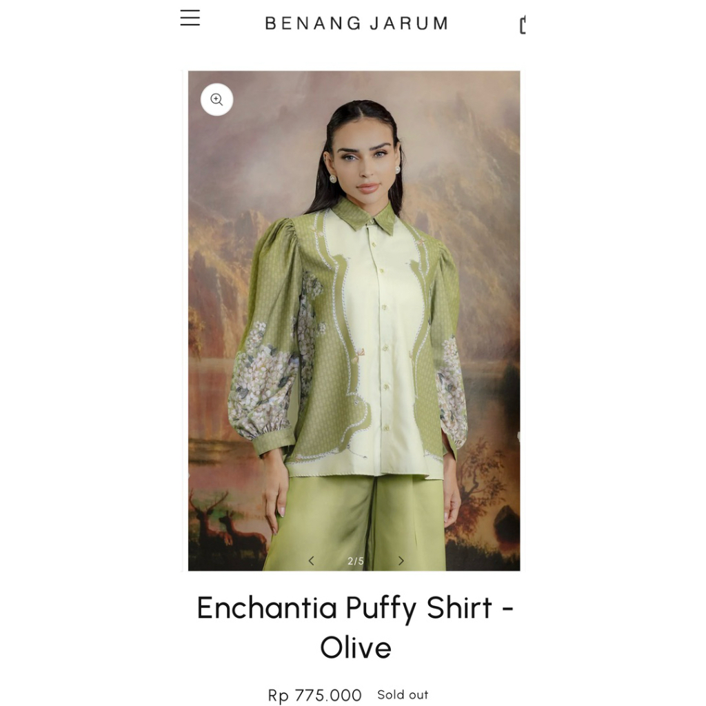 Echantia Benang Jarum - Olive
