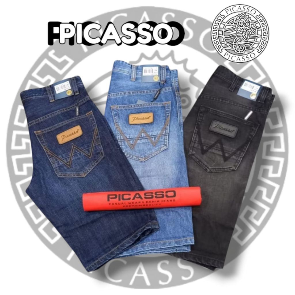 Celana Pendek Jeans Pria PICASSO ORIGINAL