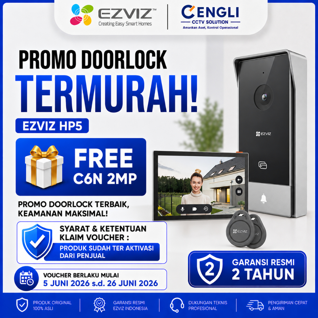 Security Camera Ezviz HP5 Smart Home Video Doorphone