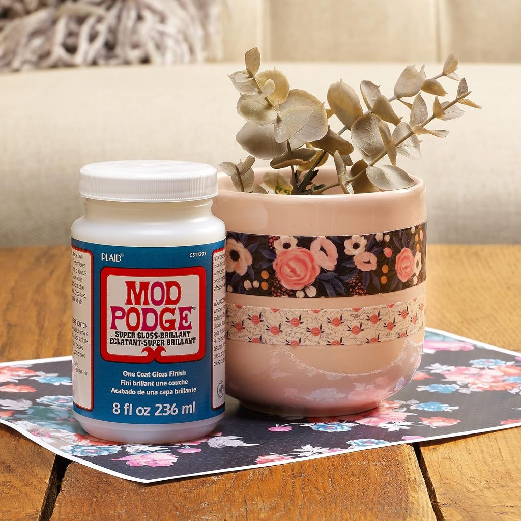 Mod Podge Super Gloss 8oz | Finishing Glossy Resin-Like untuk DIY