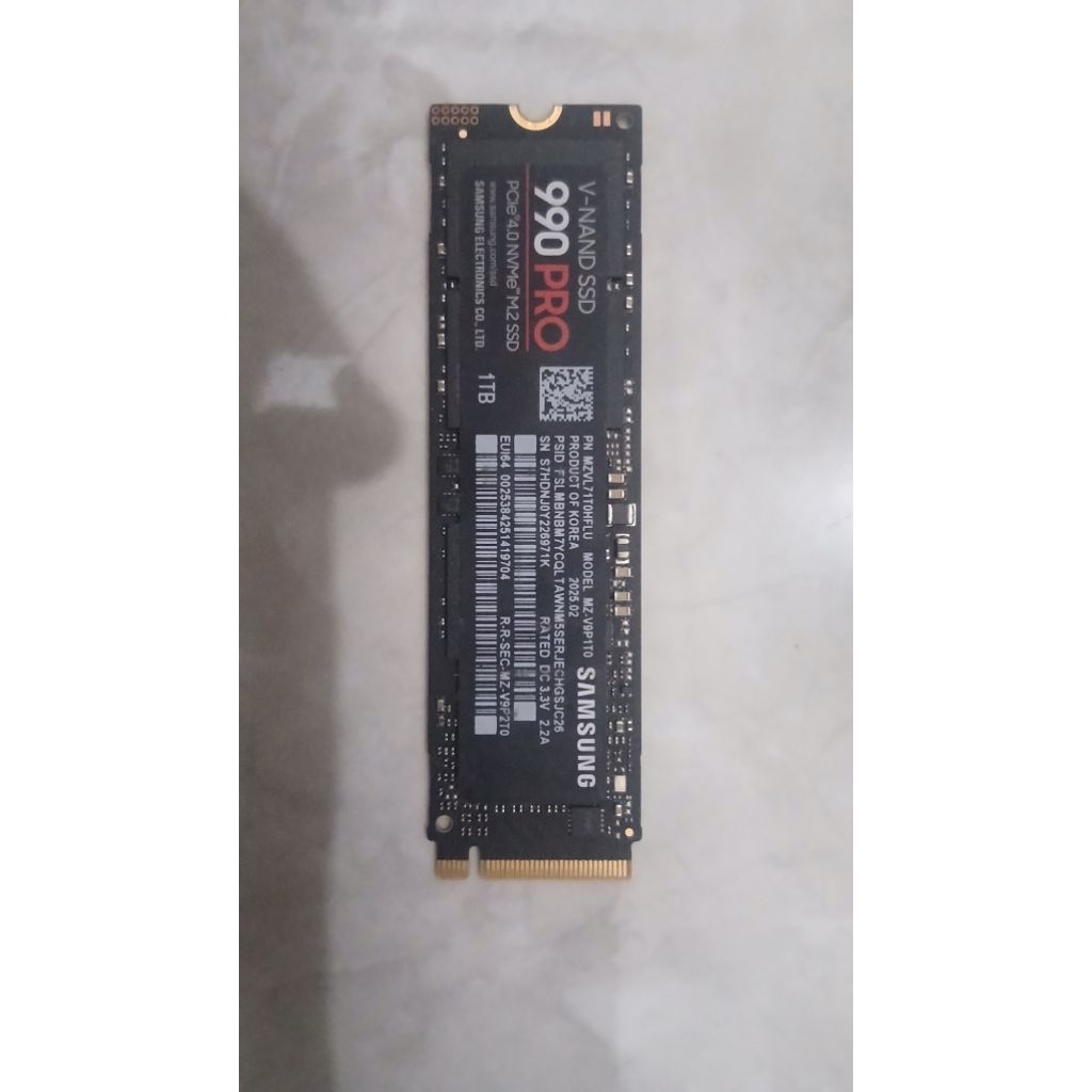 SSD M.2 NVME Samsung 990 Pro 1TB