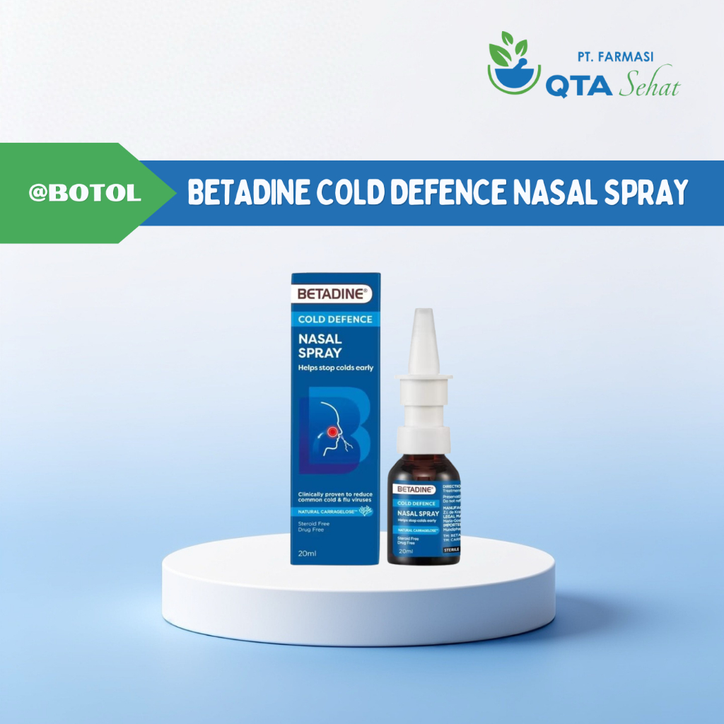 Betadine Cold Defense Nasal Spray 20ml Anti-Virus