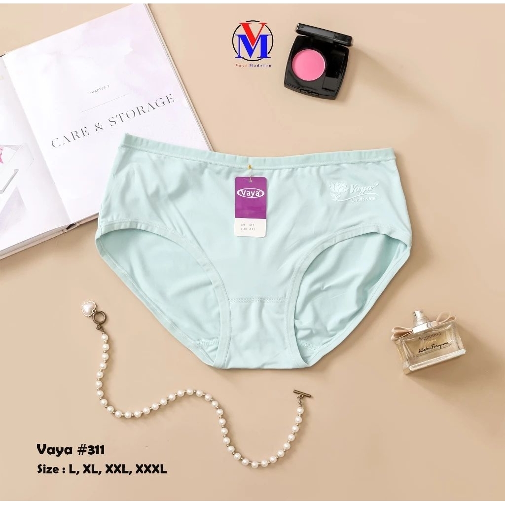 Vaya ( 12 PCS ) Celana Dalam Wanita Art 311 ( Vaya SOFT )