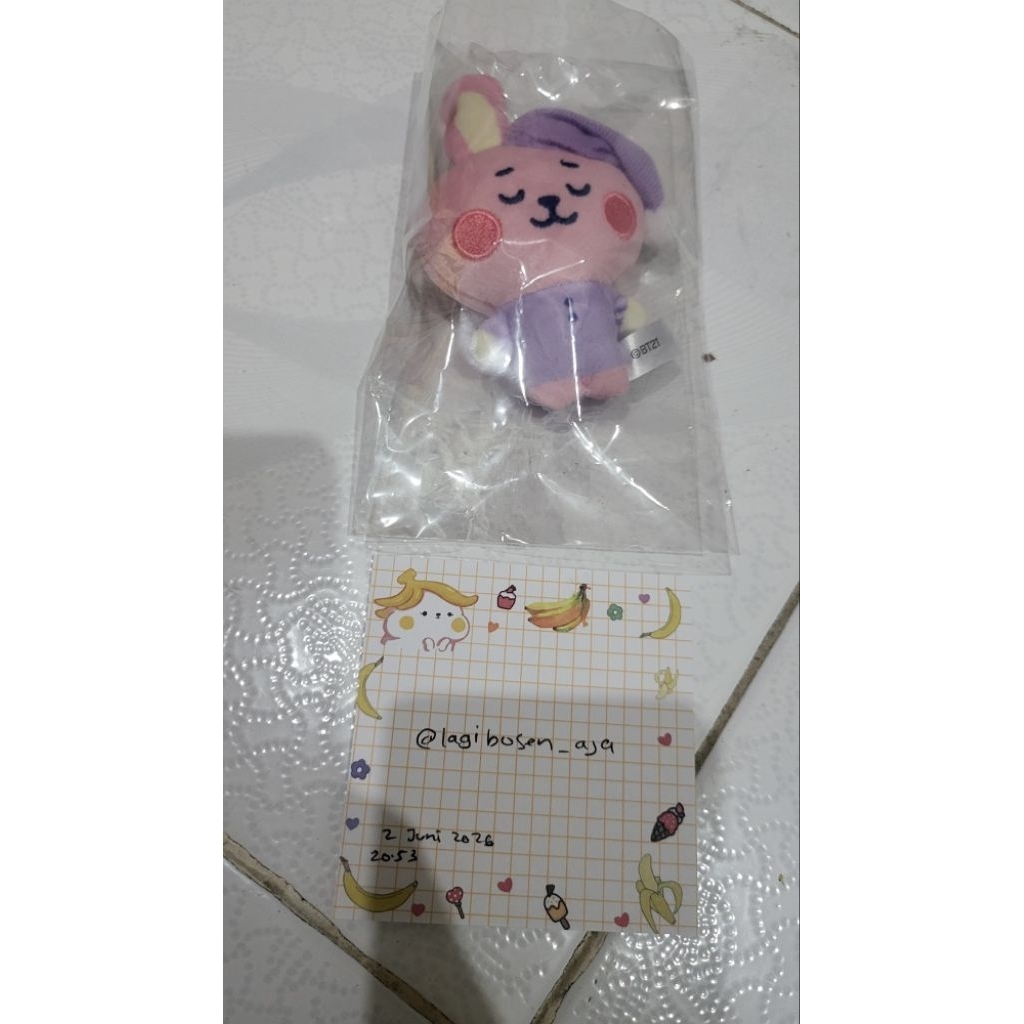 Doll Keyring BT21 Cooky Fuwa