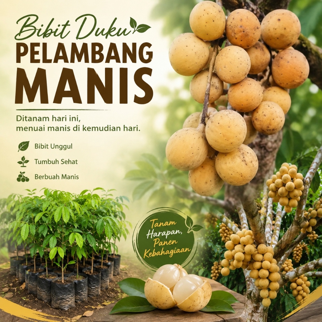 Bibit Duku Palembang Manis