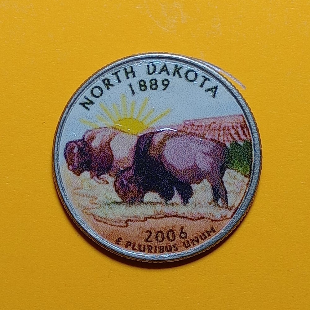 KOIN BERWARNA Quarter Dollar 2006 dan 2006 Series