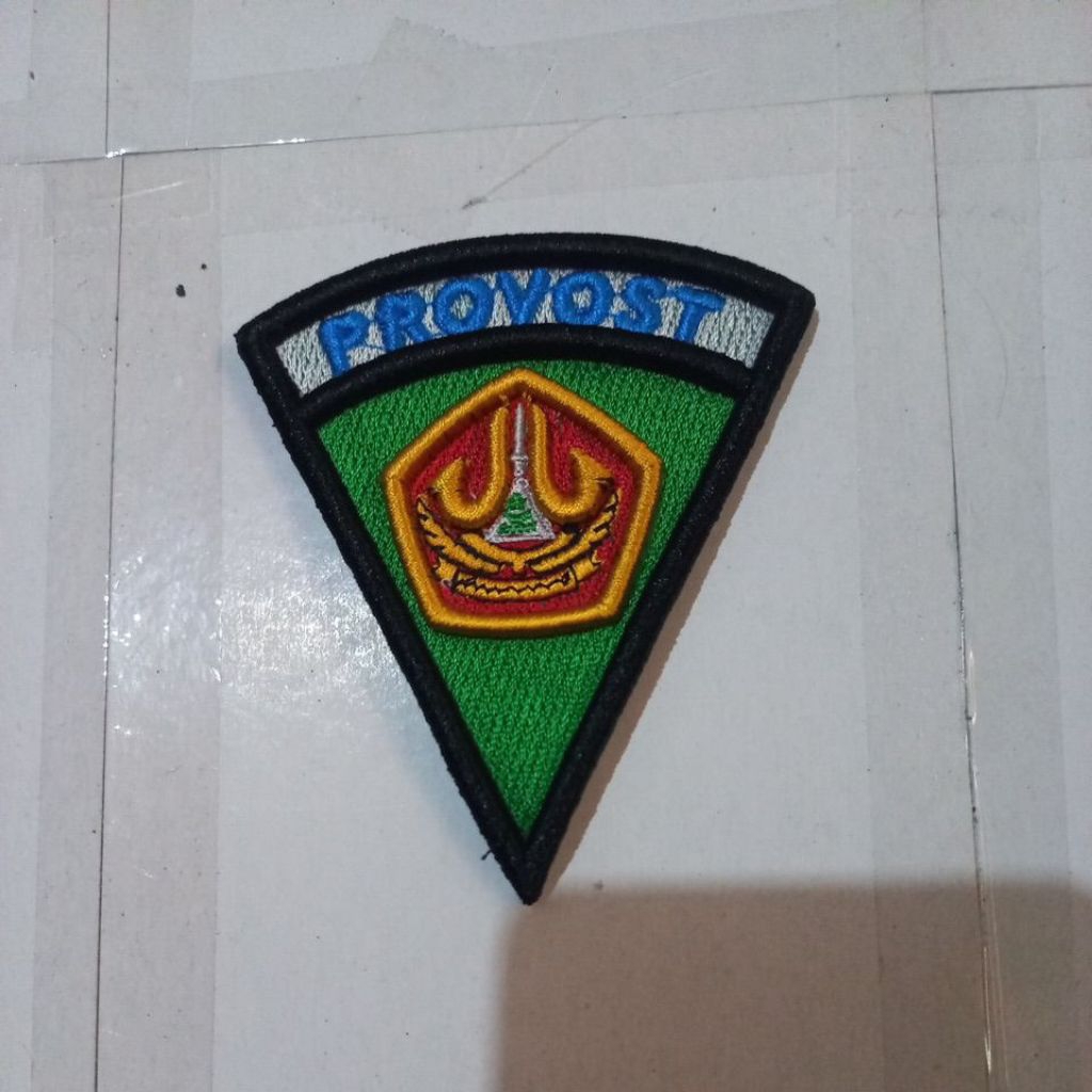 LOGO PROVOST BANSER BORDIR TIMBUL 3D