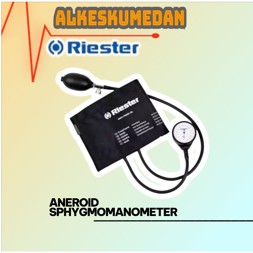 TENSIMETER MANUAL RIESTER/ANEROID MANUAL RIESTER SPHYGMOMANOMETER RIESTER
