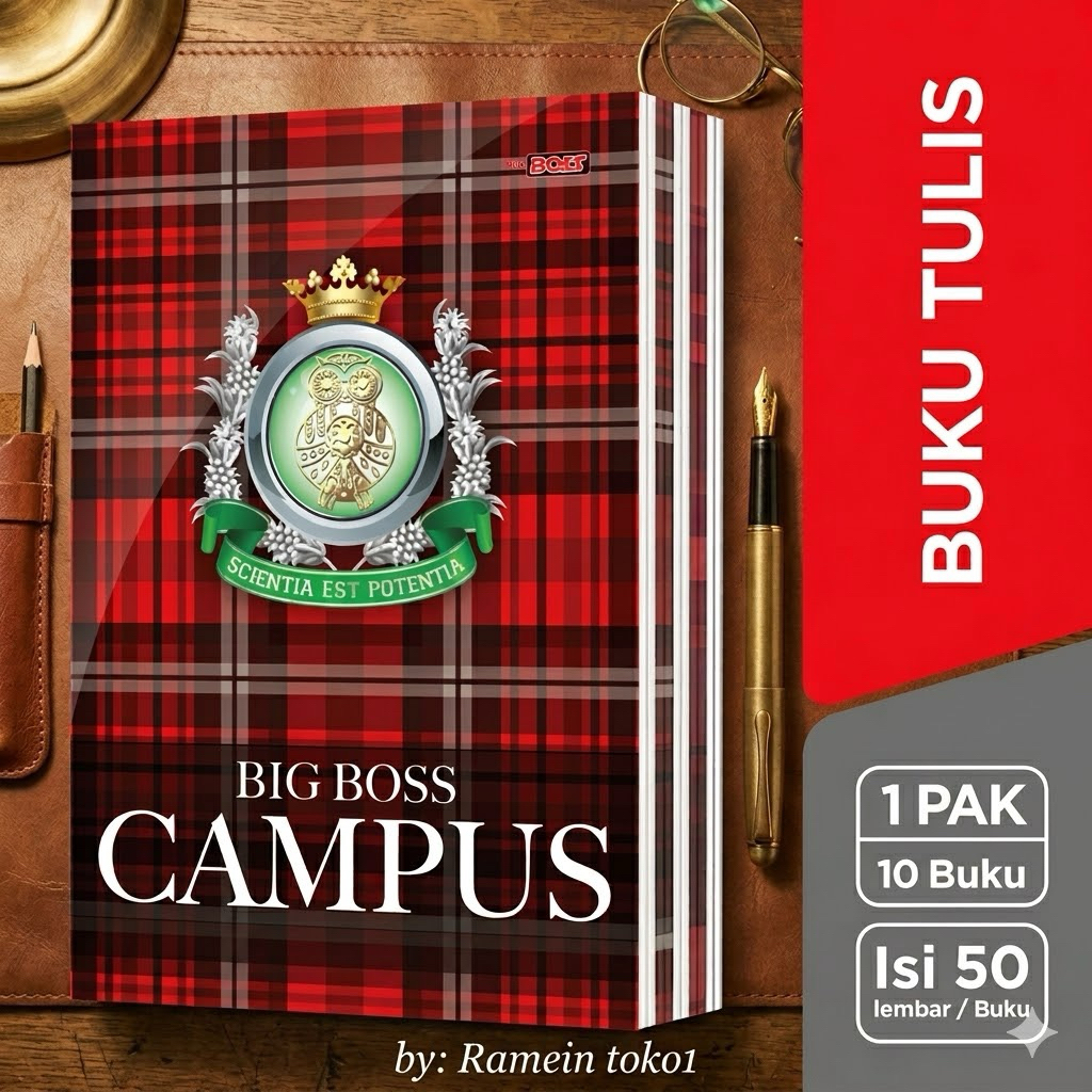 Buku tulis besar campus boxy panjang big boss
