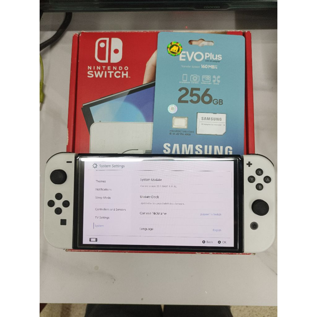 Nintendo Switch Second Neon CFW 128Gb Full Set