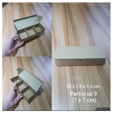 Box Kue Kotak Packaging Hampers Sekat