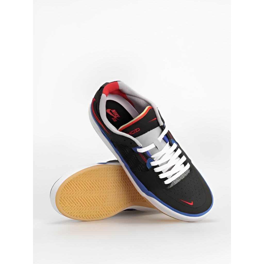 Sepatu Nike SB Ishod PRM Black University Red DM0752-002 Original Size 45.5 EUR / 29.5 CM