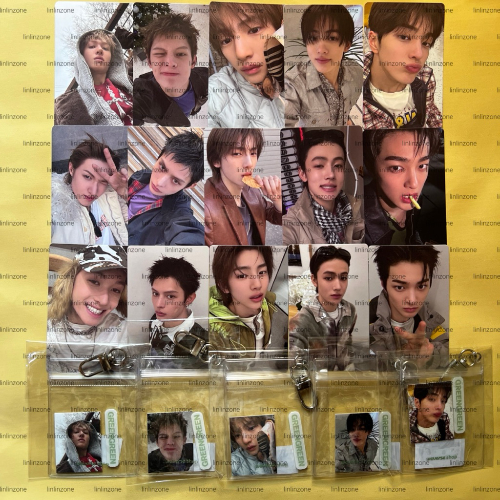 [READY STOCK] OFFICIAL PHOTOCARD CORTIS THE 2nd EP GREENGREEN POB WEVERSE SHOP YES24 MUSINSA MARTIN 