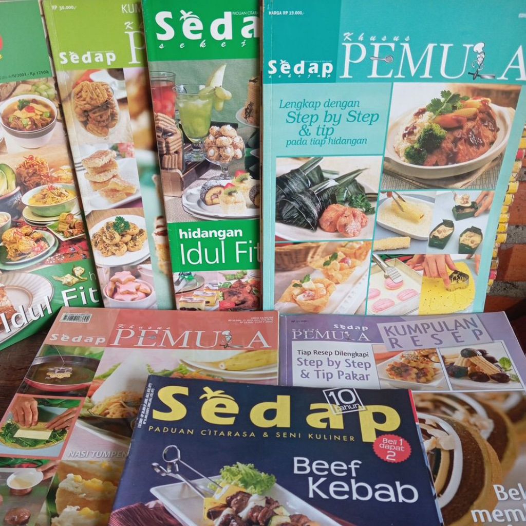 majalah resep | majalah sedap | sedap khusus pemula | resep kue