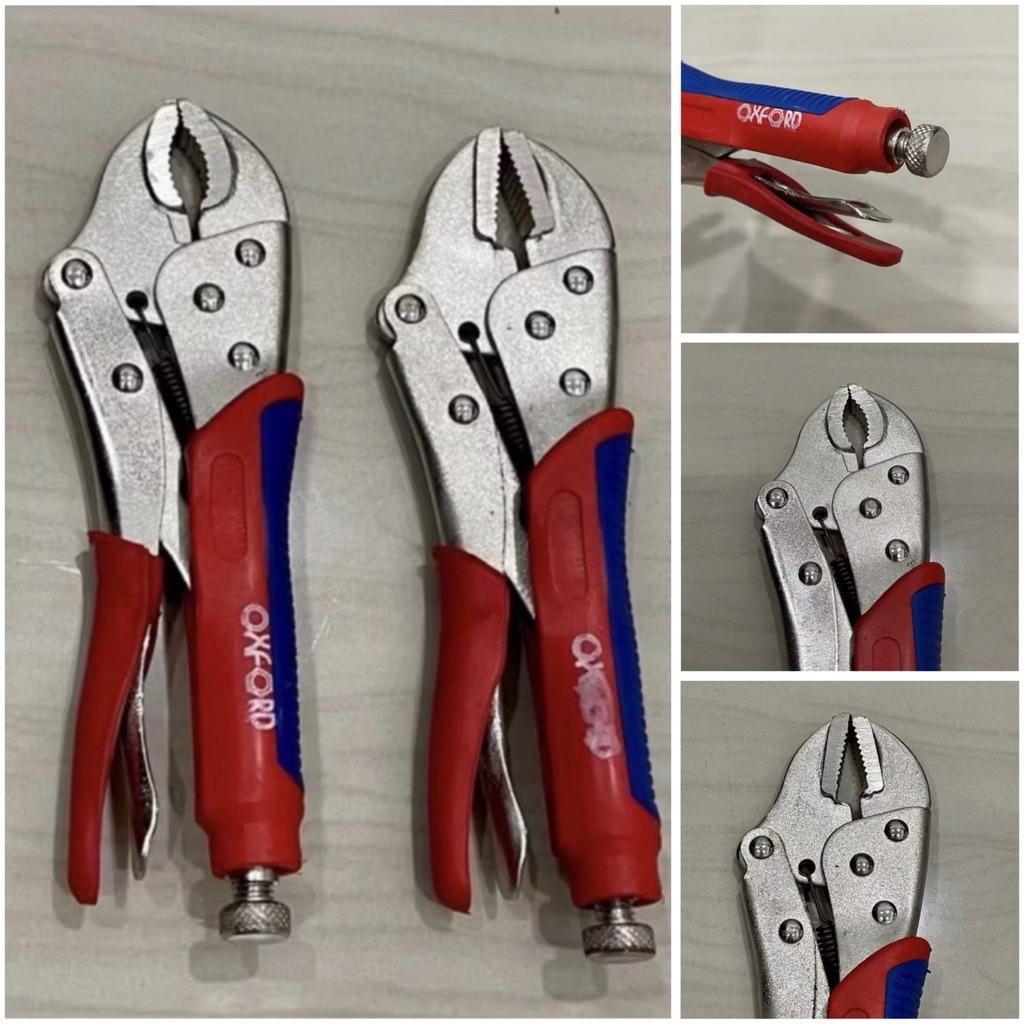 OXFORD gg KARET 10” inci // Tang bais Tang jepit Gagang karet 25cm” Oxford pliers tang kunci pipa ba