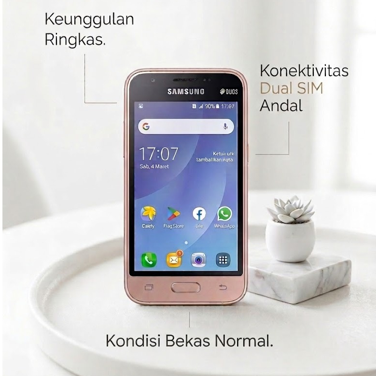 HP 100 RIBUAN JARINGAN 4 G SAMSUNG GALAXY J1 MINI SECOND// NORMAL SIAP PAKAI
