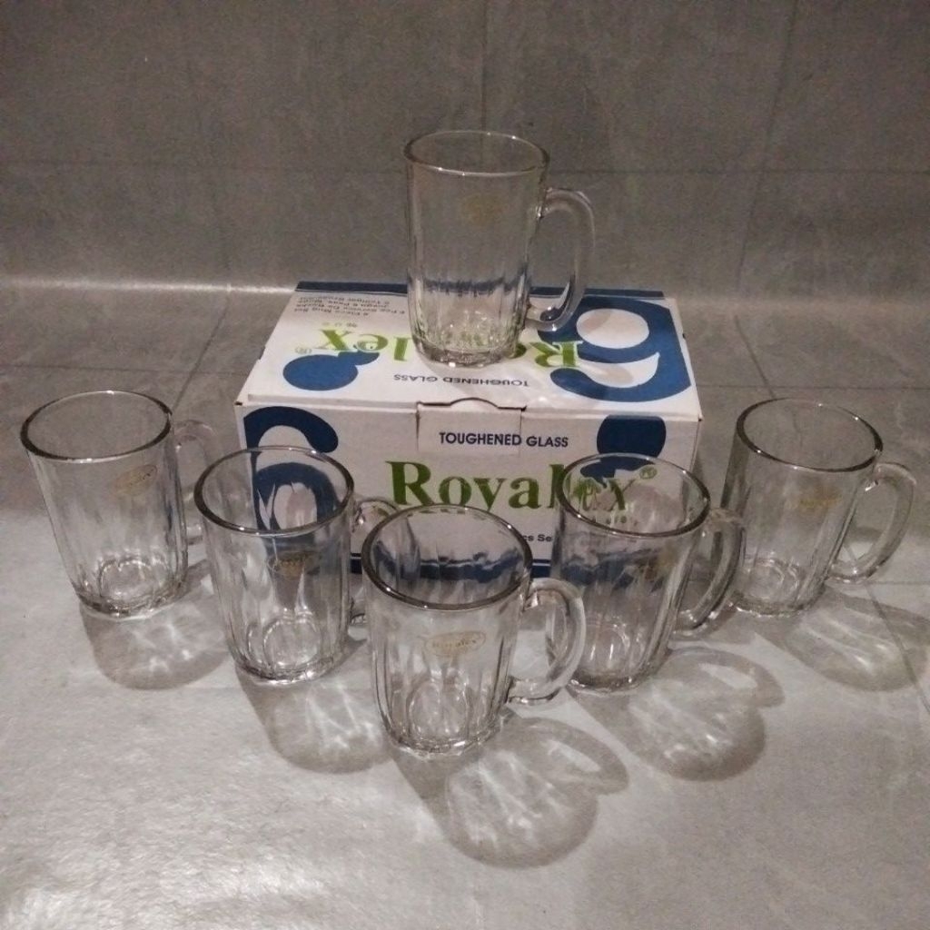Gelas Royalex FM-300/TP Isi 6 Pcs 270ML