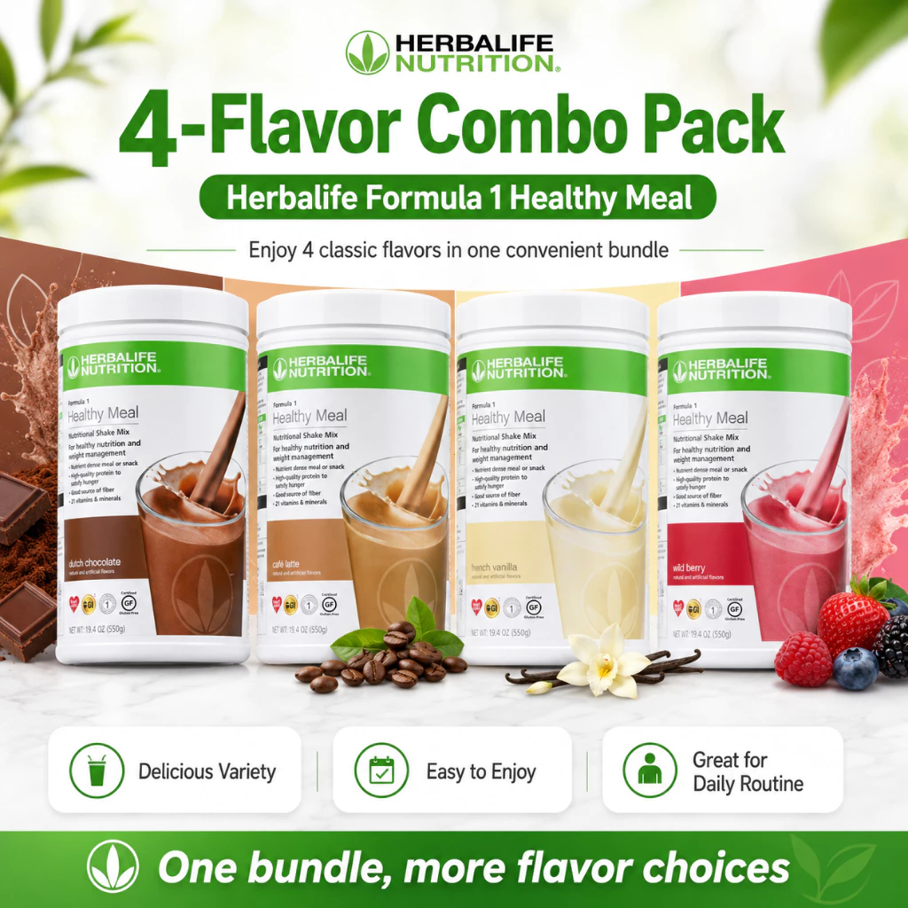 Herbalife F1 Meal Shake 550g High Protein Shake Weight Managemen+Free scoopt-EXP2028