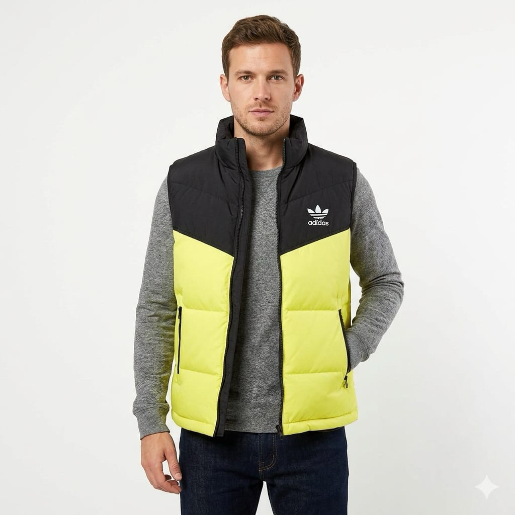 rompi bulu angsa adidas