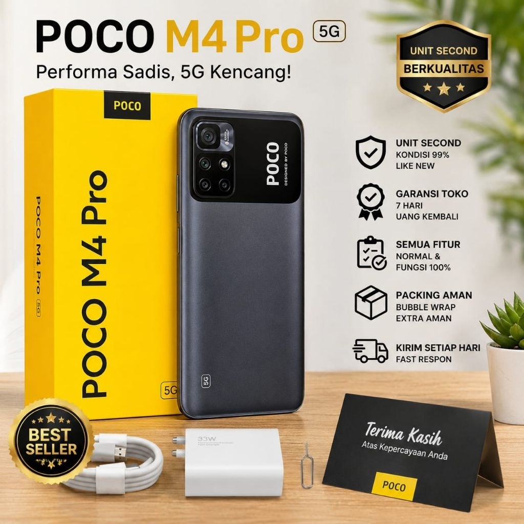 POCO M4 PRO RESMI INDONESIA