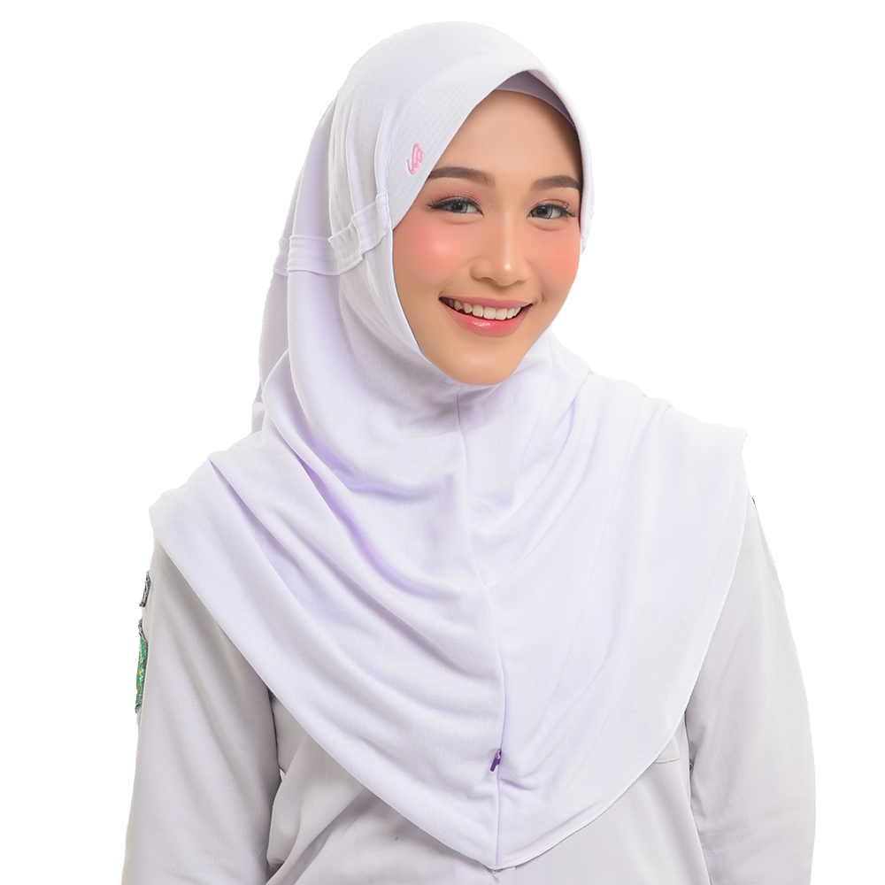 KERUDUNG SEKOLAH JILBAB RABBANI LX  (PITA SEMBUNYI )
