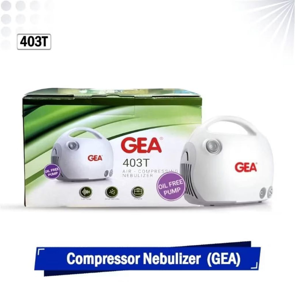 Nebulizer GEA 403T/Alat Terapi Uap/Alat Terapi Pernafasan GEA 403T