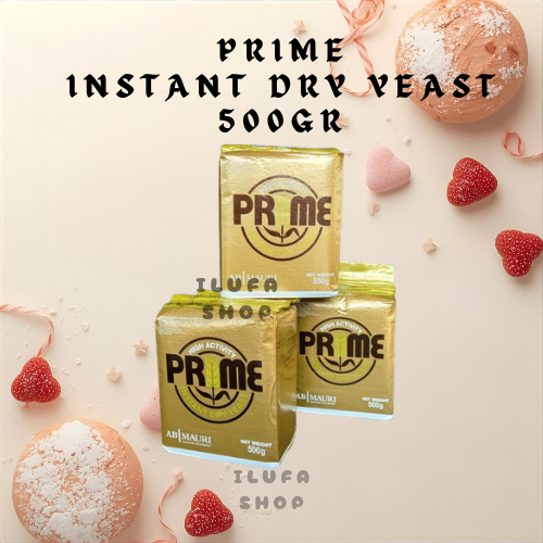 Prime Ragi Kering Instan 500gr - Berkualitas Tinggi, Cocok untuk Roti Gula Tinggi & Rendah