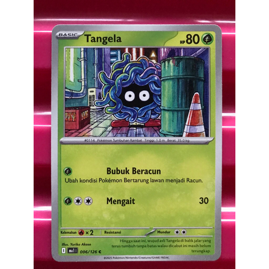 kartu pokemon tangela