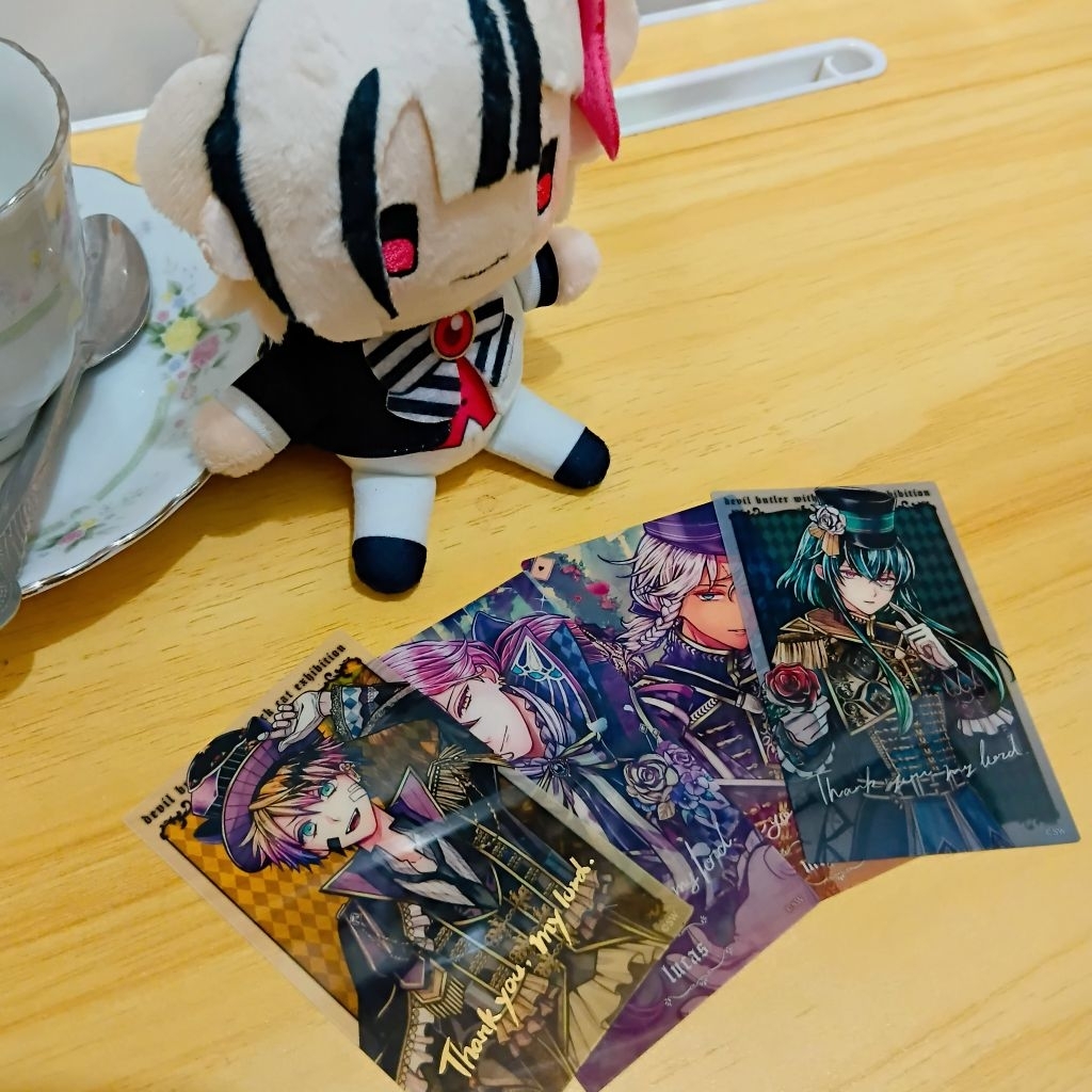 Official Akuneko / Devil Butler with Black Cat card