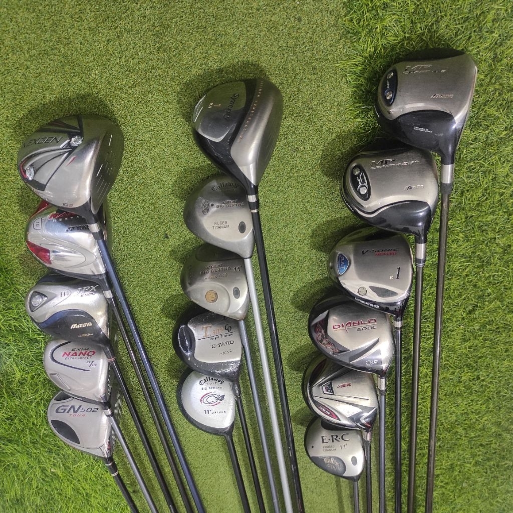 Stick Golf Driver Original Murah Nexgen Callaway PRGR TourStage Maruman Mizuno S-Yard Yonex Bridgest