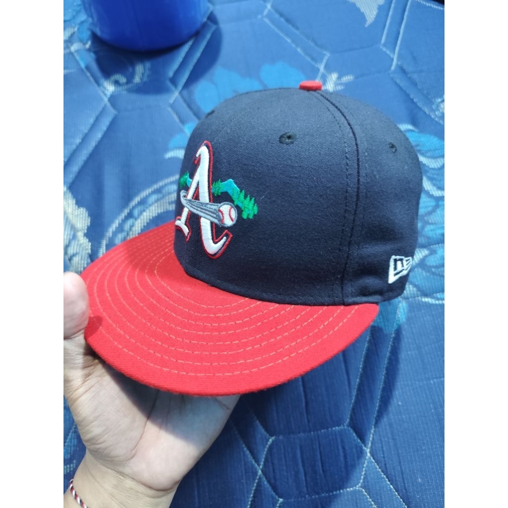 Topi New Era Logo A Size 6 3/4