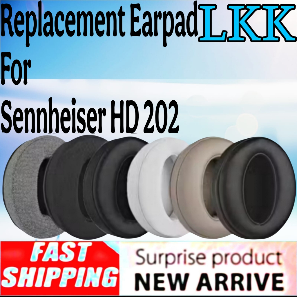 Bantalan Earcup Earpad Busa Headphone Sennheiser HD 202 / Sennheiser HD202
