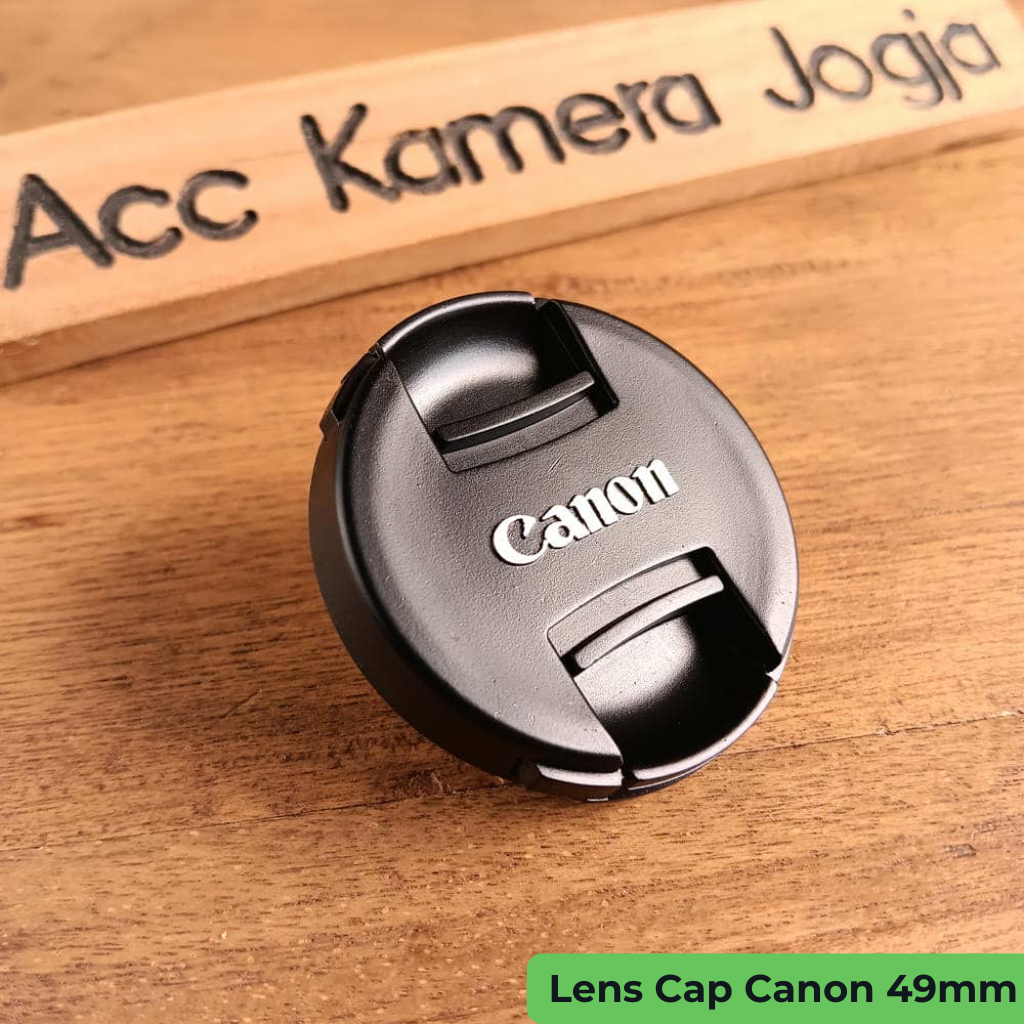 Lens Cap Canon 49mm Tutup Lensa Camera Canon