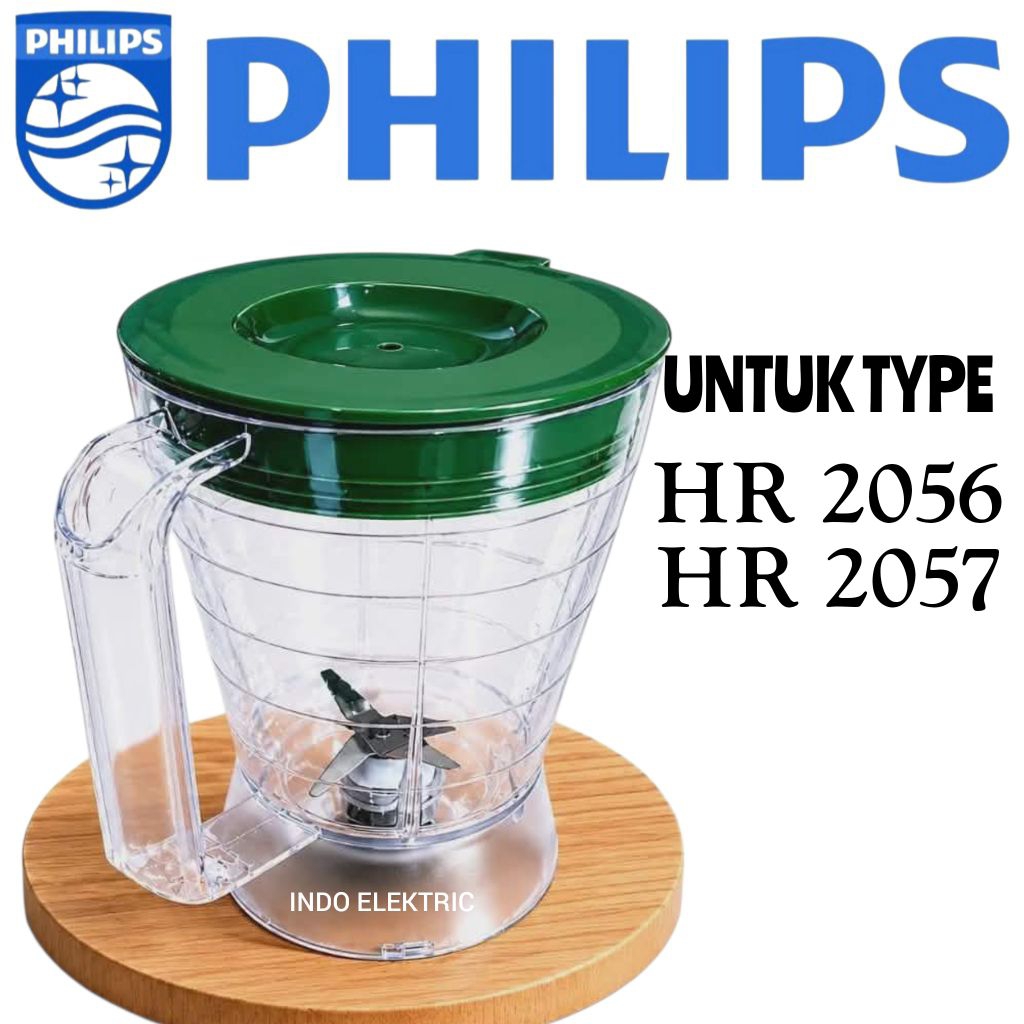 1SET GELAS JUS PHILIPS BLENDER PHILIPS HR 2057 2056