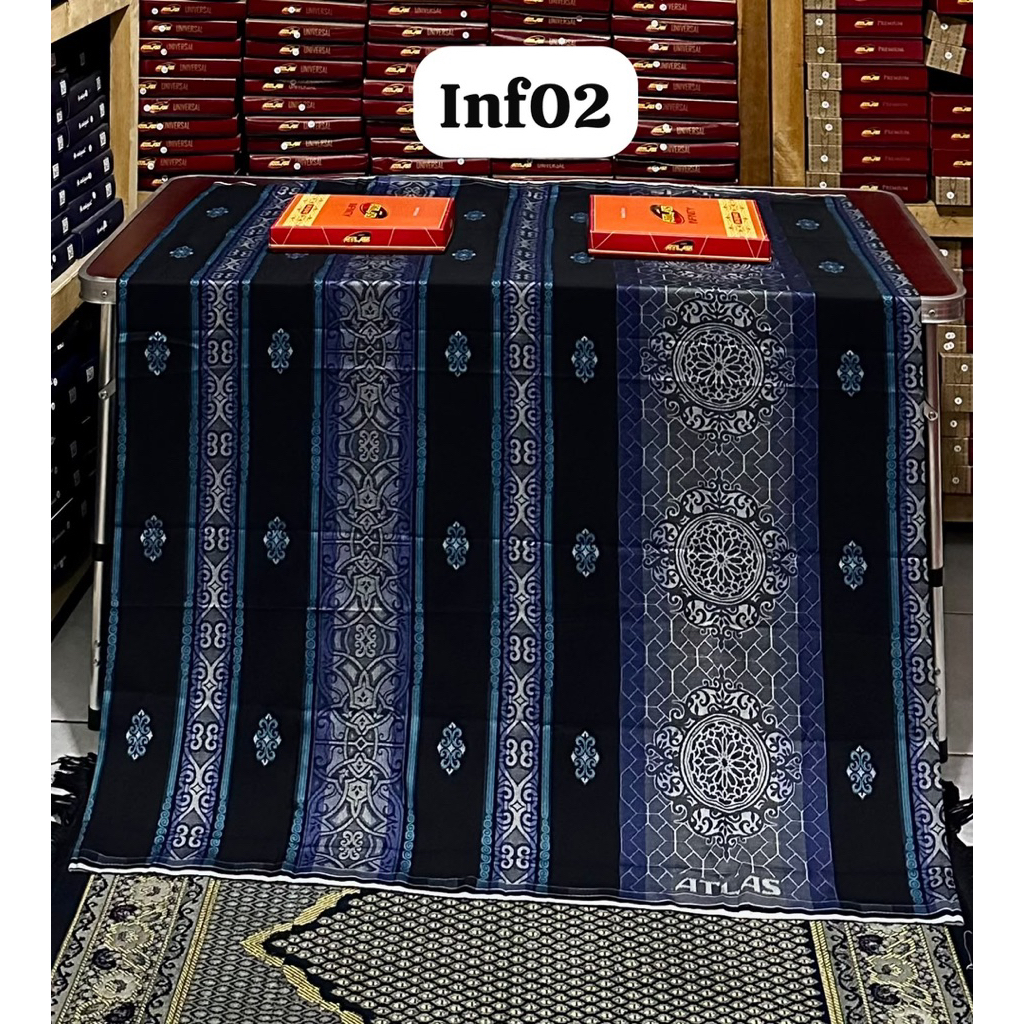 SARUNG ATLAS INFINITY JAGUARD FULL SONGKET TIMBUL