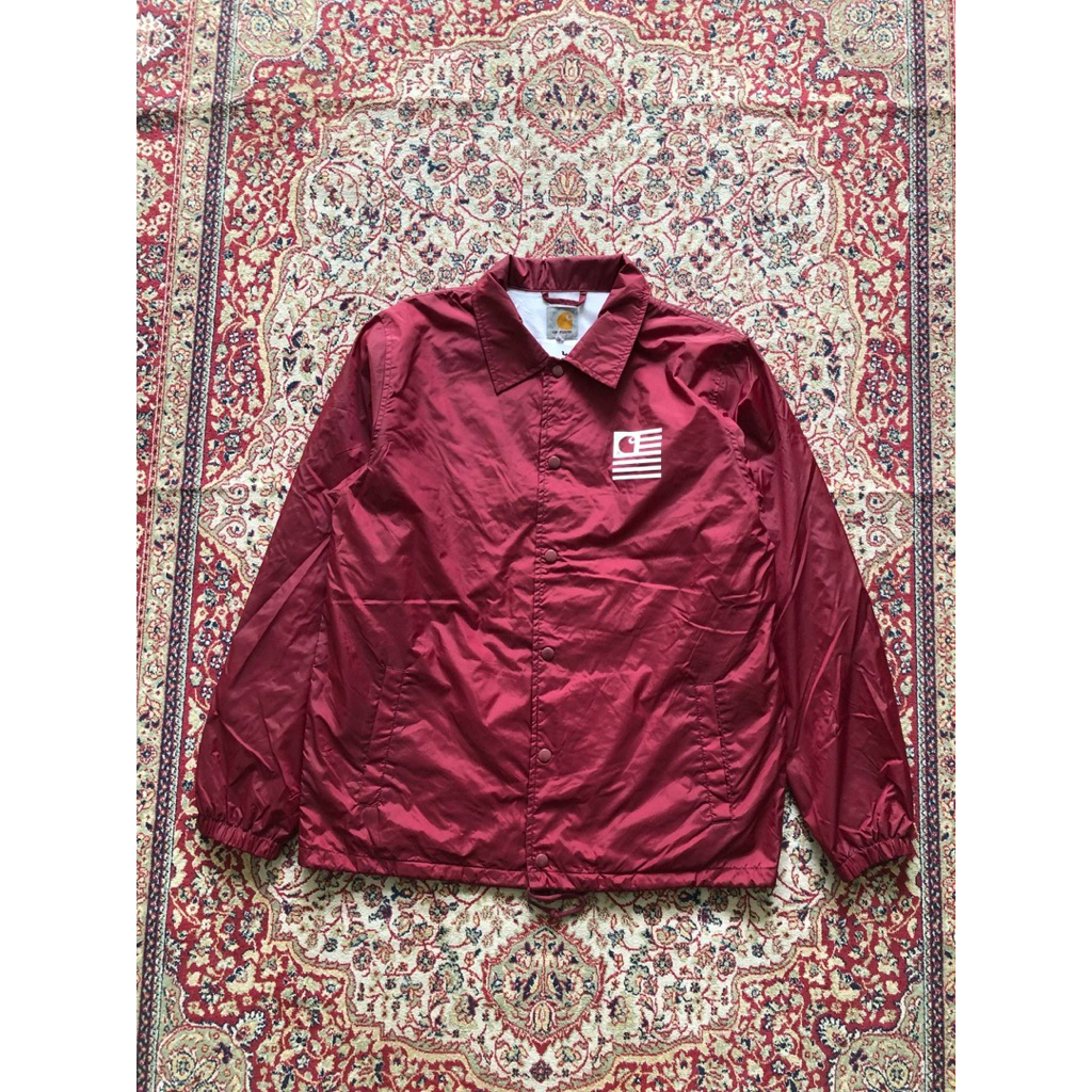 Carhartt work in progress state coach jacket Vintage Carhartt Wip USA  i506