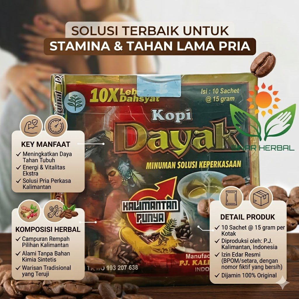 KOPI HUTAN KALIMANTAN ASLI