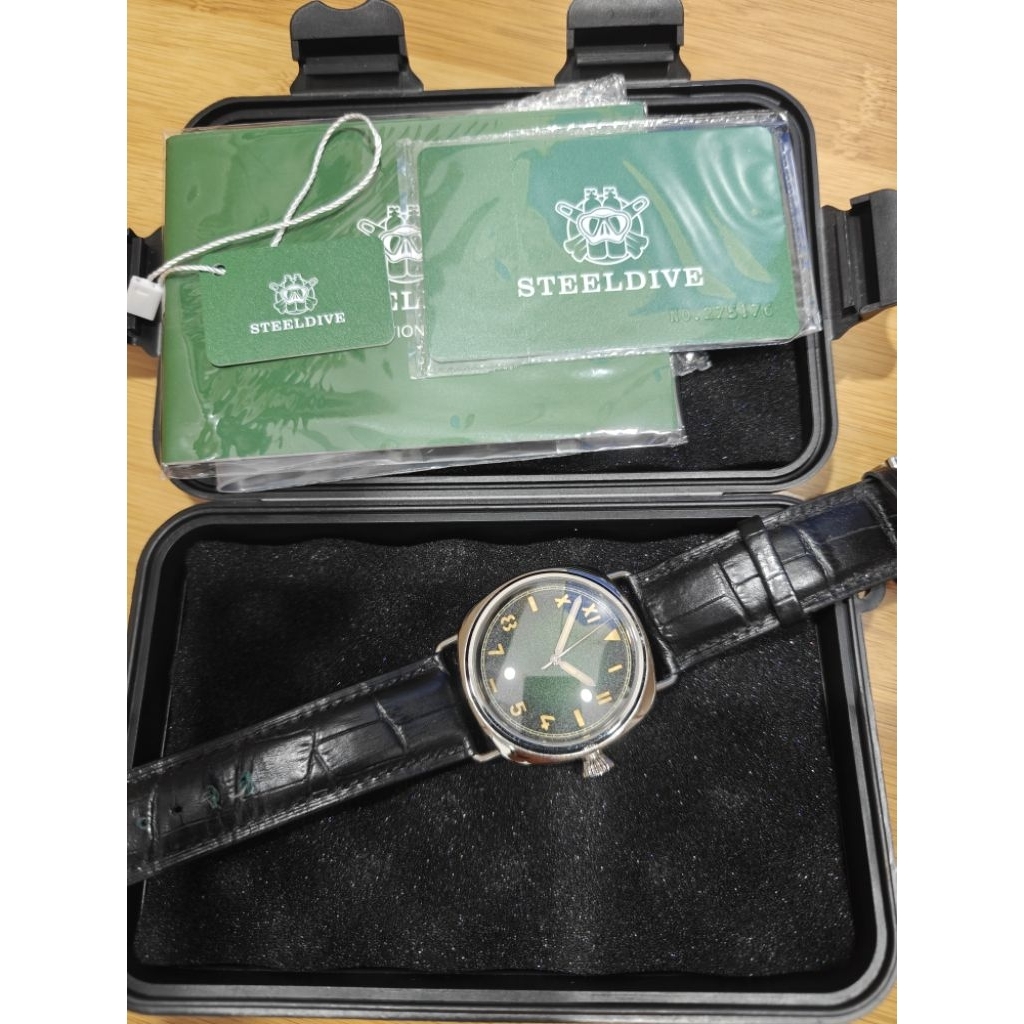 Steeldive sf760 panerai california seiko nh35
