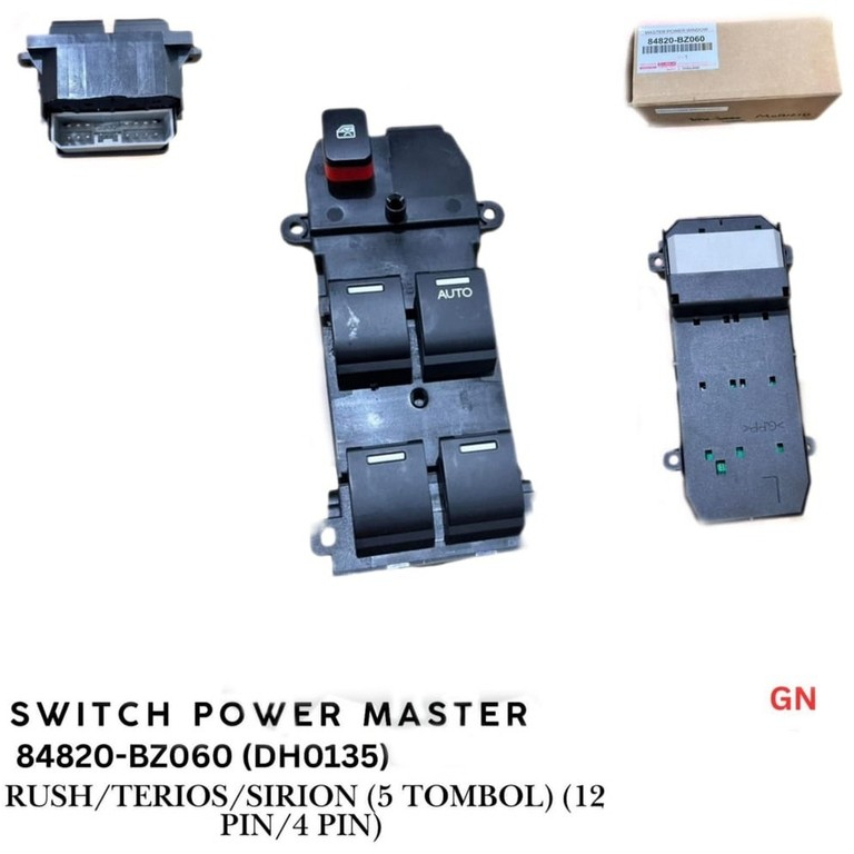 SPM-RUSH/TERIOS/SIRION ( 5 TOMBOL) ( 12 PIN) 84820-BZ060 ( DH0135)