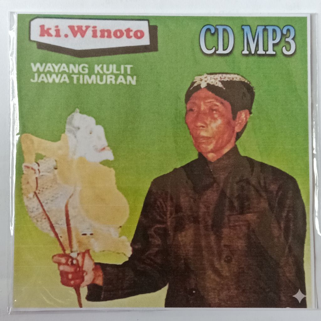 Kaset CD Wayang Kulit Jawa Timuran Ki Winoto