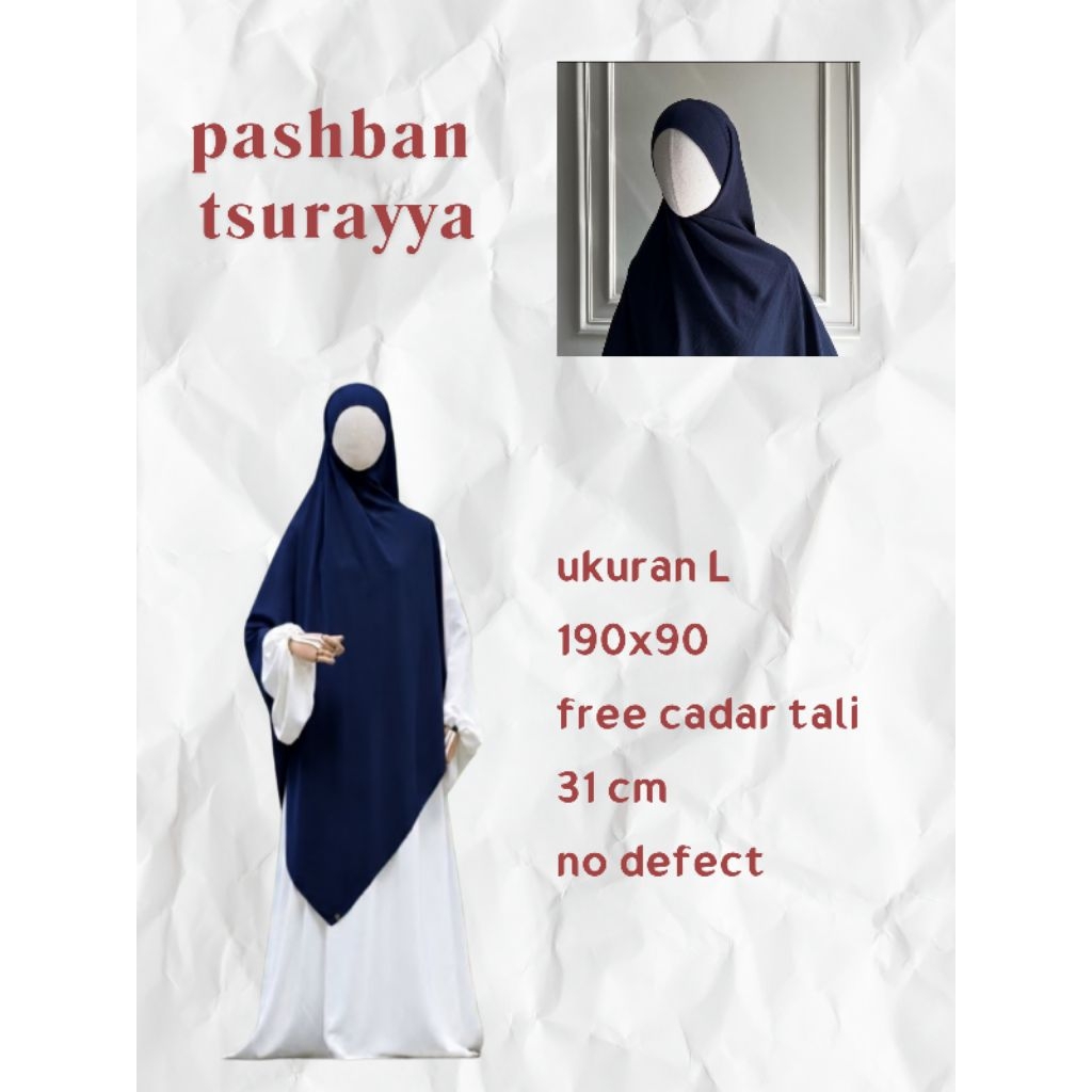 PL pashban tsurayya navy crinkle airflow free cadar