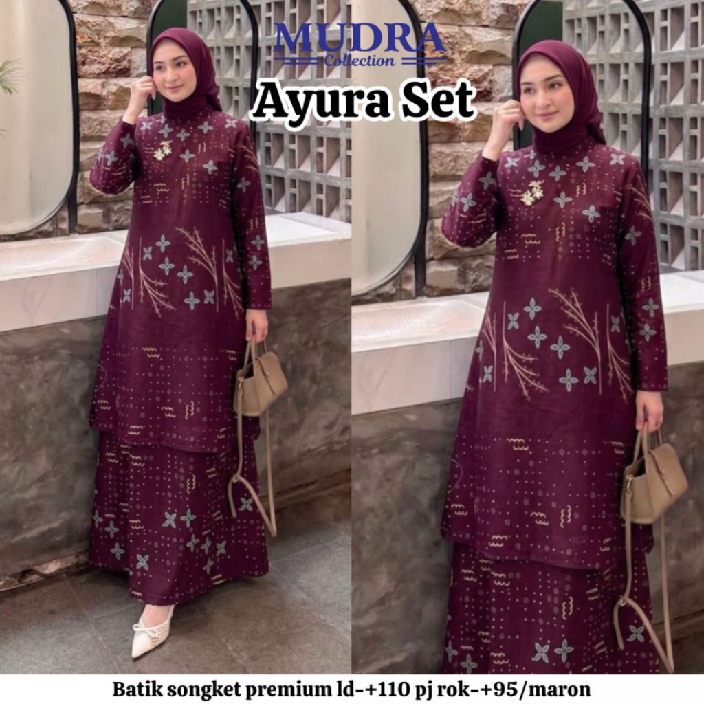 Gamis Mudra Collection / Gamis Terbaru / Gamis Wanita / Gamis Premium / Swita / Ayura / Mudra Hijab