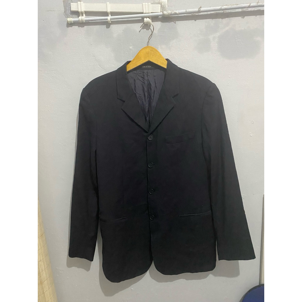 Emporio Armani Jas Blazer Hitam formal